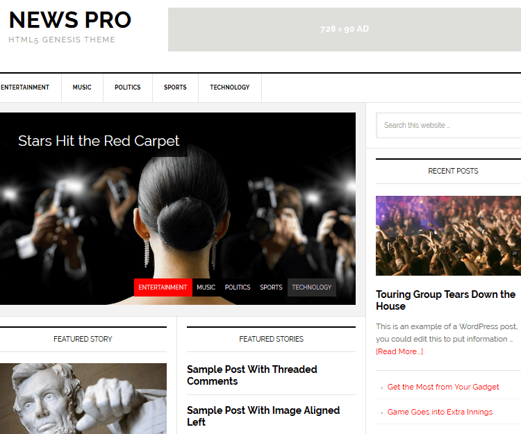 News Pro - Genesis Child Themes