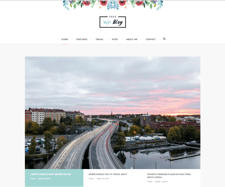 Palmas - WordPress Blogging Themes