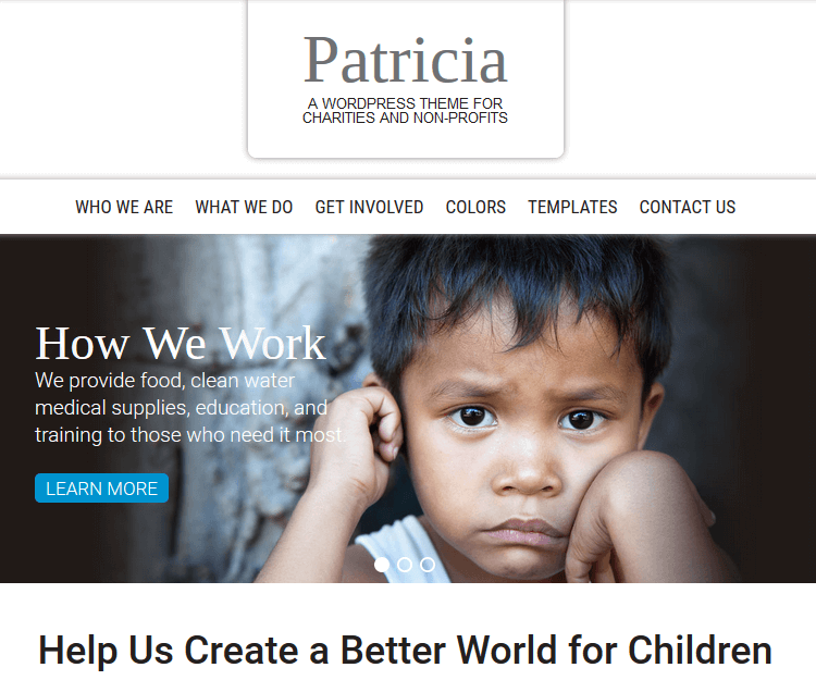 Patricia - Genesis Child Themes