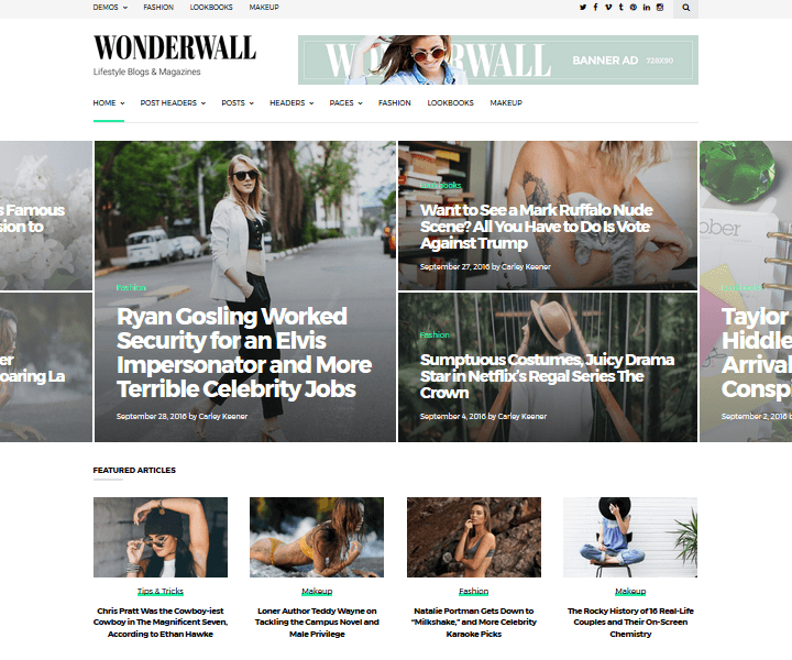 WordPress Food Themes - Wonderwall